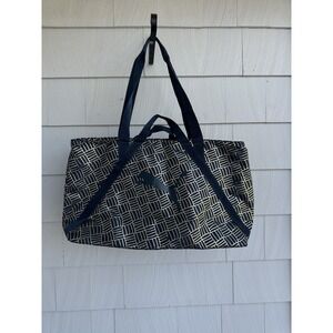 Puma Navy w/ Gold Duffle Gym Bag, Zip‎ Close Shoulder Handles
